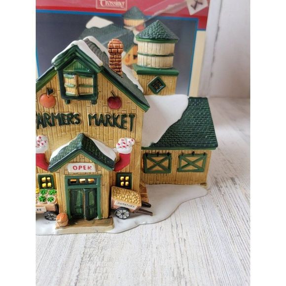 Lemax 1998 Farmers Market Xmas Village accessories vegetable fruit - Picture 3 of 8